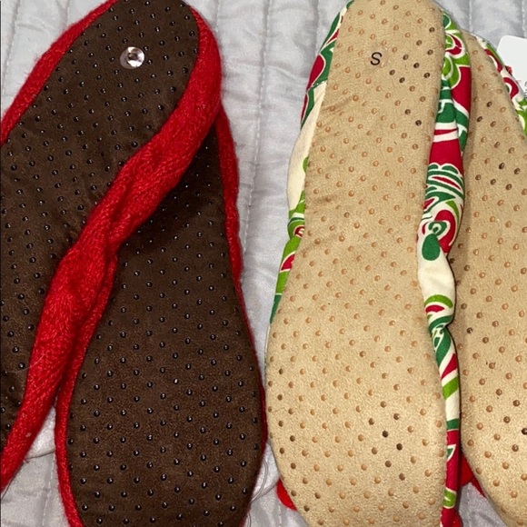 2 Mud pie sleepy toe slippers size small (5-6) new - Picture 6 of 8